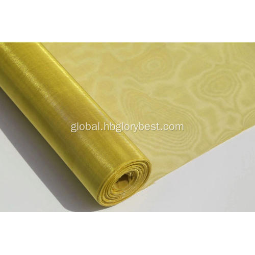 Brass Wire Mesh Screen Micron Brass Wire Mesh for Filter Factory